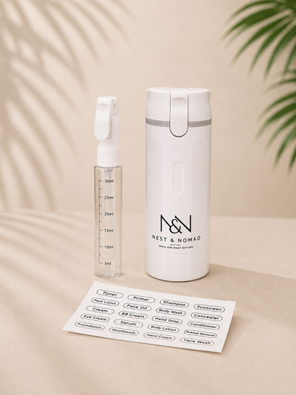 NestFlow™ 4-in-1 Travel Dispenser