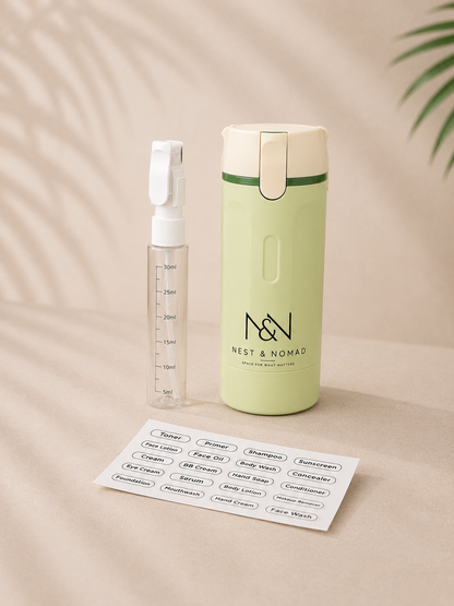 NestFlow™ 4-in-1 Travel Dispenser